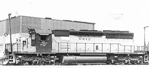 Chicago & Northwest Railroad Engine 6912